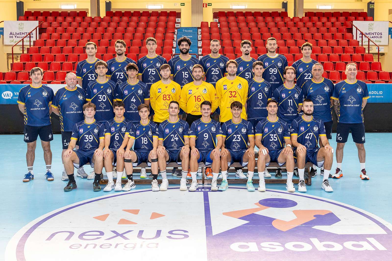 Foto oficial Recoletas Salud At. Valladolid