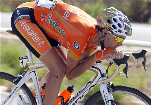 El ciclista Samuel S�nchez har� el saque de honor de la Supercopa ASOBAL