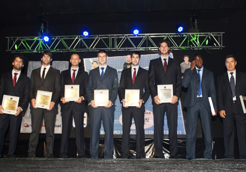 Saric, elegido Mejor Jugador de la temporada 2010-2011 en la Gala ASOBAL celebrada en Vistalegre