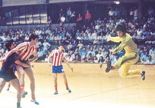 El �ltimo enfrentamiento, en la Liga, entre el BM Atl�tico de Madrid y el FC Barcelona de balonmano data de la temporada 93/94