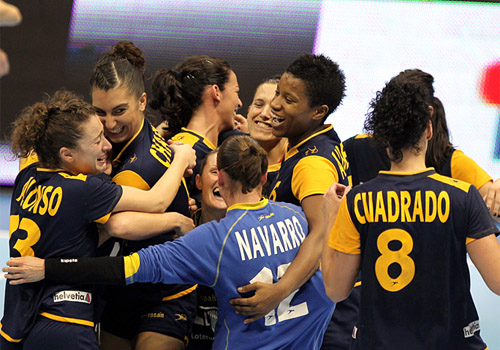 �xito del balonmano espa�ol en 2011
