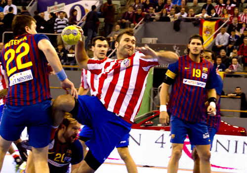BM. Atl�tico de Madrid - FC Barcelona Intersport, gran final para la Copa del Rey