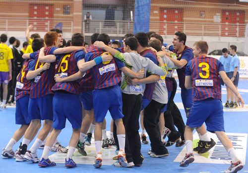 VI Minicopa ASOBAL para el FC Barcelona Intersport