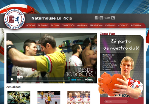 Naturhouse La Rioja estrena p�gina web