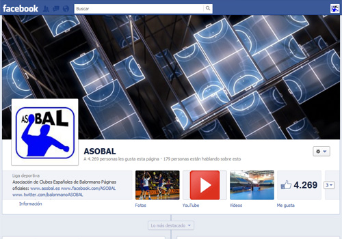 La jornada ASOBAL continua en facebook.com/ASOBAL