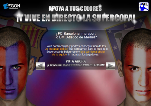 Apoya tus colores, comparte con tus amigos y vive en directo la Supercopa ASOBAL