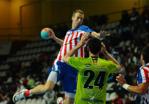 BM. Atl�tico de Madrid, primer finalista de la XXIII Copa Asobal