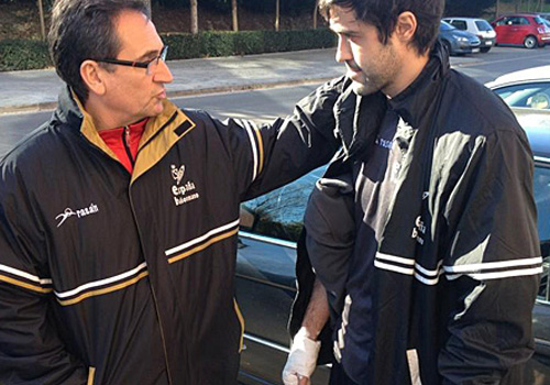 Ra�l Entrerr�os pasa por el quir�fano