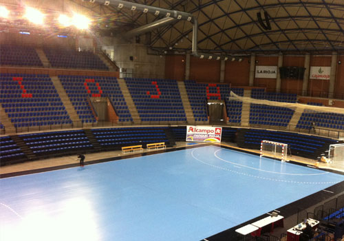 XXXVIII Copa del Rey - El Palacio de los Deportes, a punto