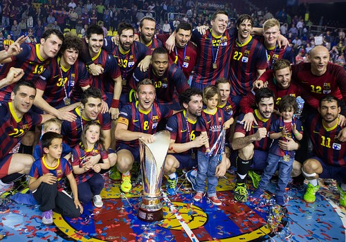 El FC. Barcelona se proclama campe�n de la Liga ASOBAL a ritmo de r�cord