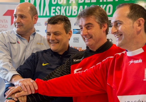 Rueda de prensa de los cuatro entrenadores semifinalistas