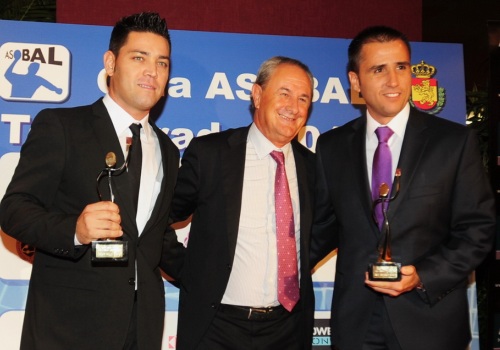 Raluy-Sabroso, mejor labor arbitral de la Liga ASOBAL 2013/2014