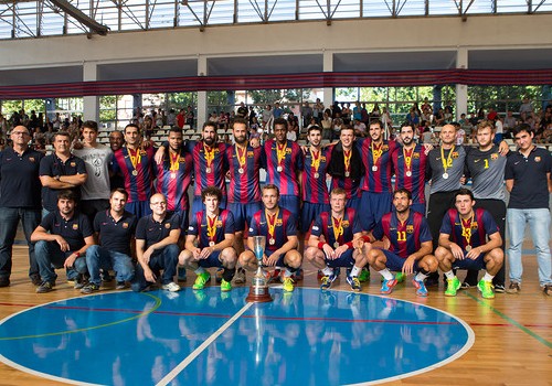 El FC. Barcelona conquista su primer t�tulo de la temporada