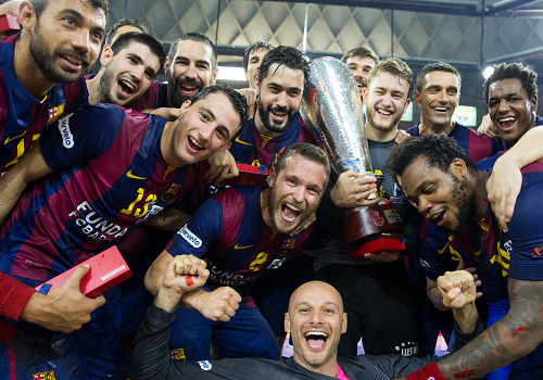El FC. Barcelona Lassa recibir� hoy el t�tulo de la Liga BAUHAUS ASOBAL 2015/2016