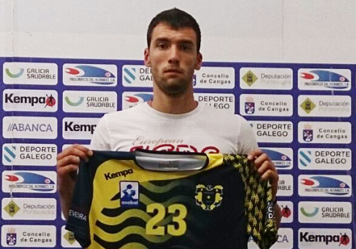Nikola Milo�ević, segundo fichaje presentado por Frigor�ficos Morrazo
