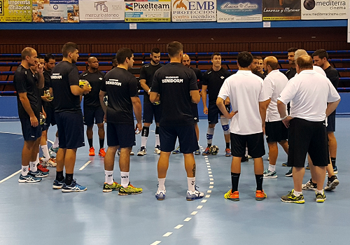 Primer d�a de trabajo para BM. Benidorm y Bada Huesca