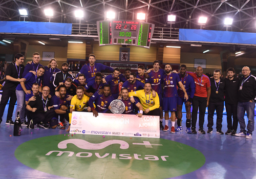 El FC. Barcelona Lassa mantiene el reinado en la Copa ASOBAL