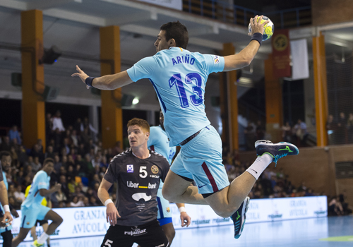 El Bar�a regresa al Palau tras conquistar la Liga Loter�as ASOBAL