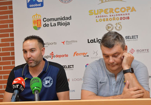 Declaraciones de Miguel ngel Velasco y Xavi Pascual tras la Supercopa ASOBAL