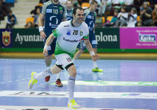 Miguel Go�i acaricia los 200 partidos en la Liga ASOBAL