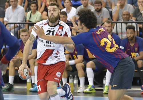 Un inc�modo BM. Logro�o La Rioja visita el Palau Blaugrana