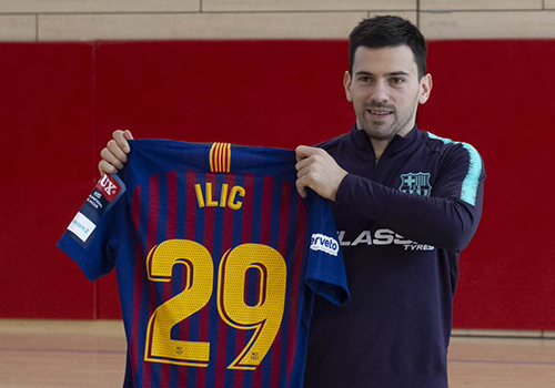 Nemanja Ilic: �No estoy asustado ante el reto de jugar en el Bar�a�