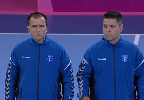 Raluy y Sabroso dirigir�n la in�dita Final del Panamericano de Lima entre Chile y Argentina