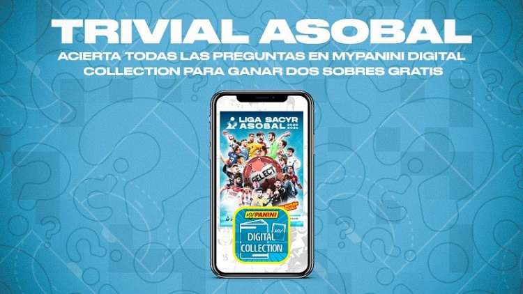 Panini y ASOBAL ponen en marcha el Trivial de la Liga Sacyr ASOBAL