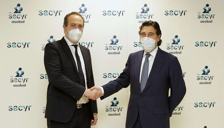 Sacyr renueva su compromiso como  patrocinador principal de ASOBAL