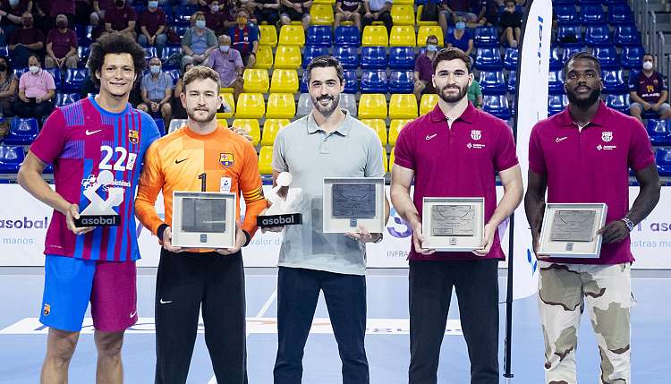 Anunciados los nominados al Equipo Ideal de la Liga Sacyr ASOBAL 2021/2022