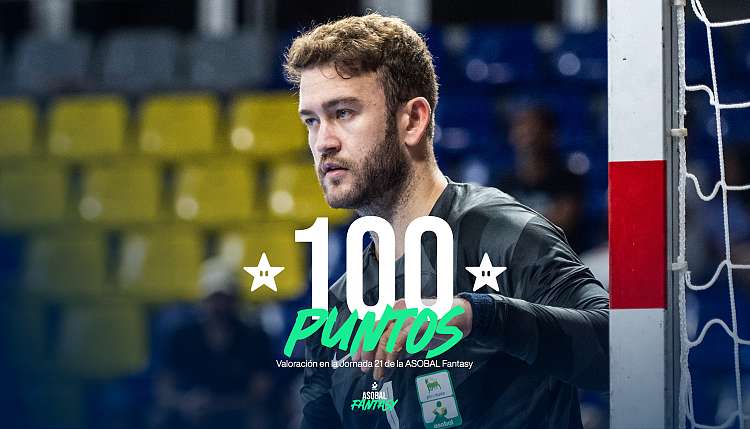 Gonzalo P�rez de Vargas, primer jugador en alcanzar los 100 puntos en 'ASOBAL Fantasy'