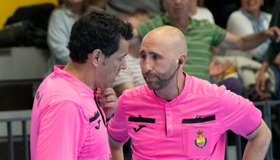 Andreu Marn y Nacho Garca Serradilla repiten como Mejor Labor Arbitral 