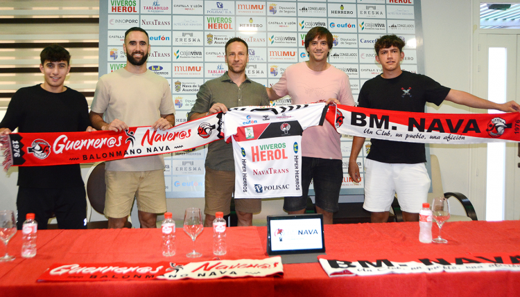 Viveros Herol BM. Nava presenta a cinco fichajes