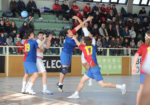 FRAIKIN BM GRANOLLERS Y OCATAVIO DISPUTAN EL ULTIMO PARTIDO ANTES DE LA COPA