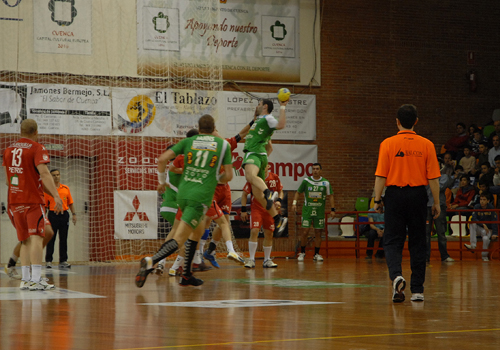 EL FRAIKIN BM GRANOLLERS RECIBE EN EL PALAU AL BM ALCOBENDAS