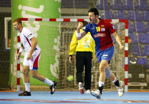 EL CAI BM ARAGON SE DESPIDE DE LA EHF DANDO UNA BUENA IMAGEN