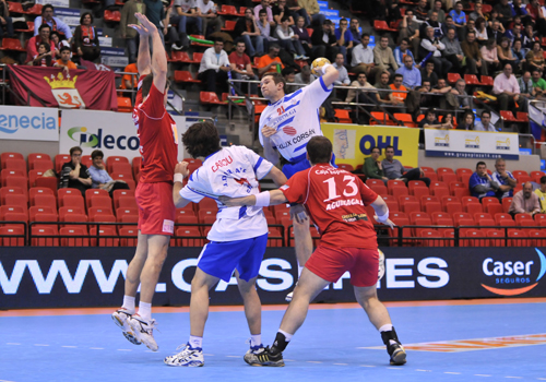 DESPEDIDA DE LA LIGA EN EL ARG�ELLES ENTRE BM ANTEQUERA Y FRAIKIN BM GRANOLLERS