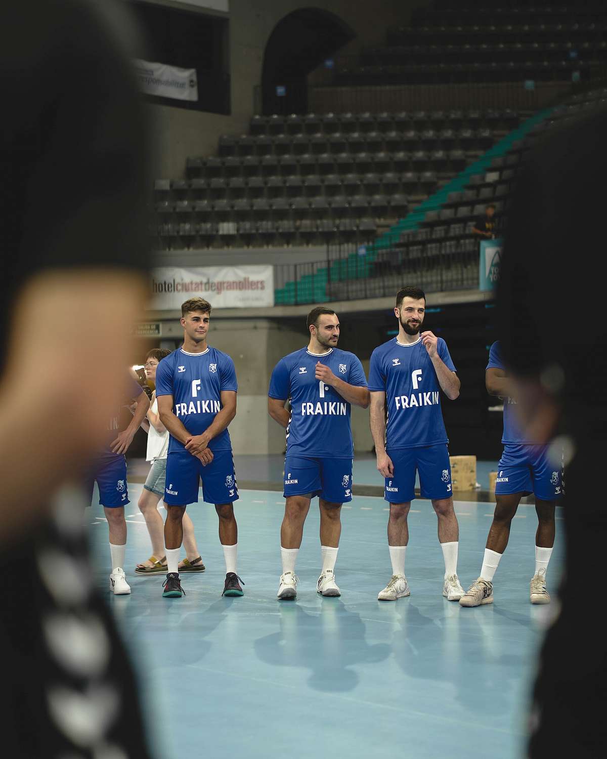 Granollers estrena la pretemporada 'blanc-i-blava'