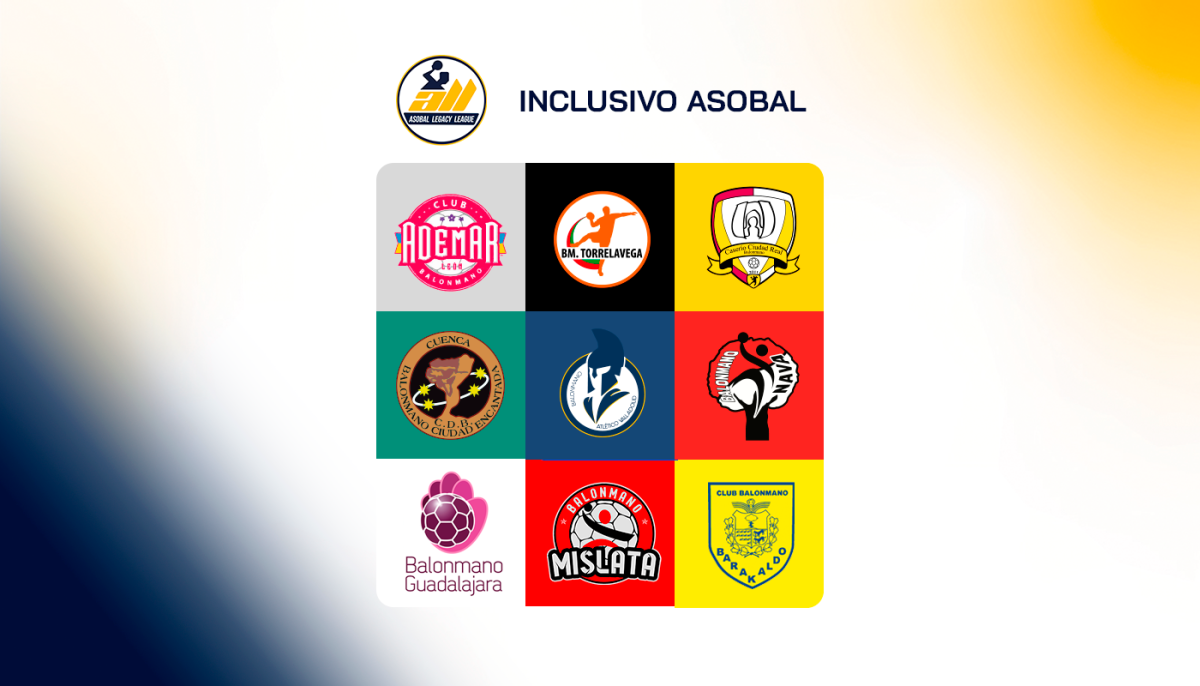 ASOBAL impulsa su proyecto de balonmano inclusivo con nueve clubes participantes y tres jornadas